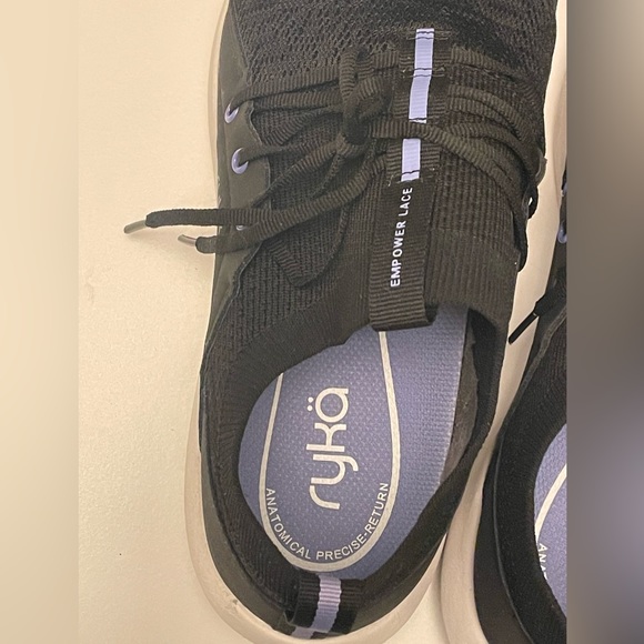 RYKA EMPOWER LACE BLACK RUNNING SHOE SNEAKER LACE UP SLIP ON WOMEN’S SIZE 9.5 W - Picture 10 of 10